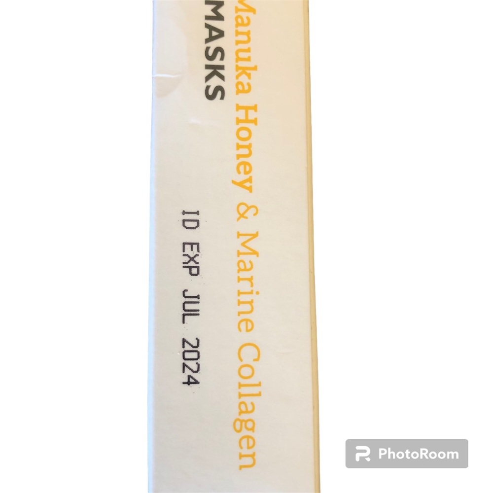 Rata & Co New Zealand Manuka Honey & Marine Collagen Sheet Face Mask Pac… - Picture 3 of 6